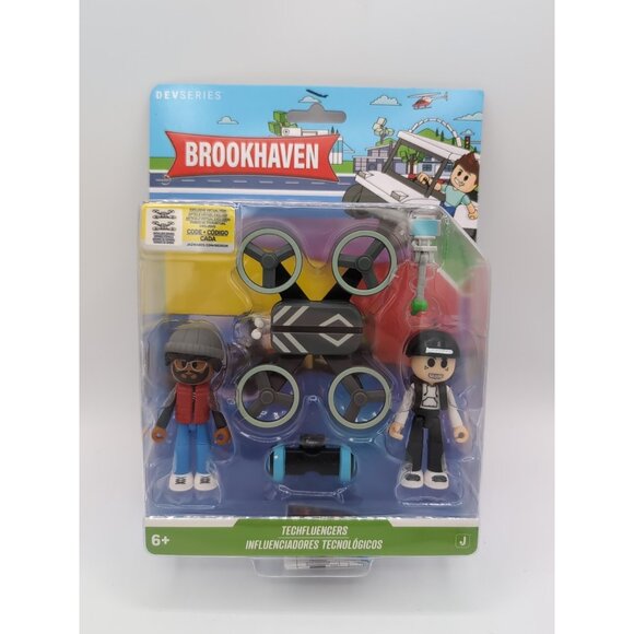 DevSeries Brookhaven Techfluencers with Kyle, Ajay, Drone, Virtual Item Code - Picture 1 of 2